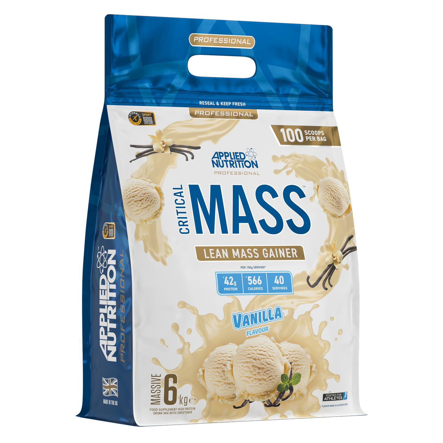 Applied Nutrition Critical Mass Original 6kg Vanilla