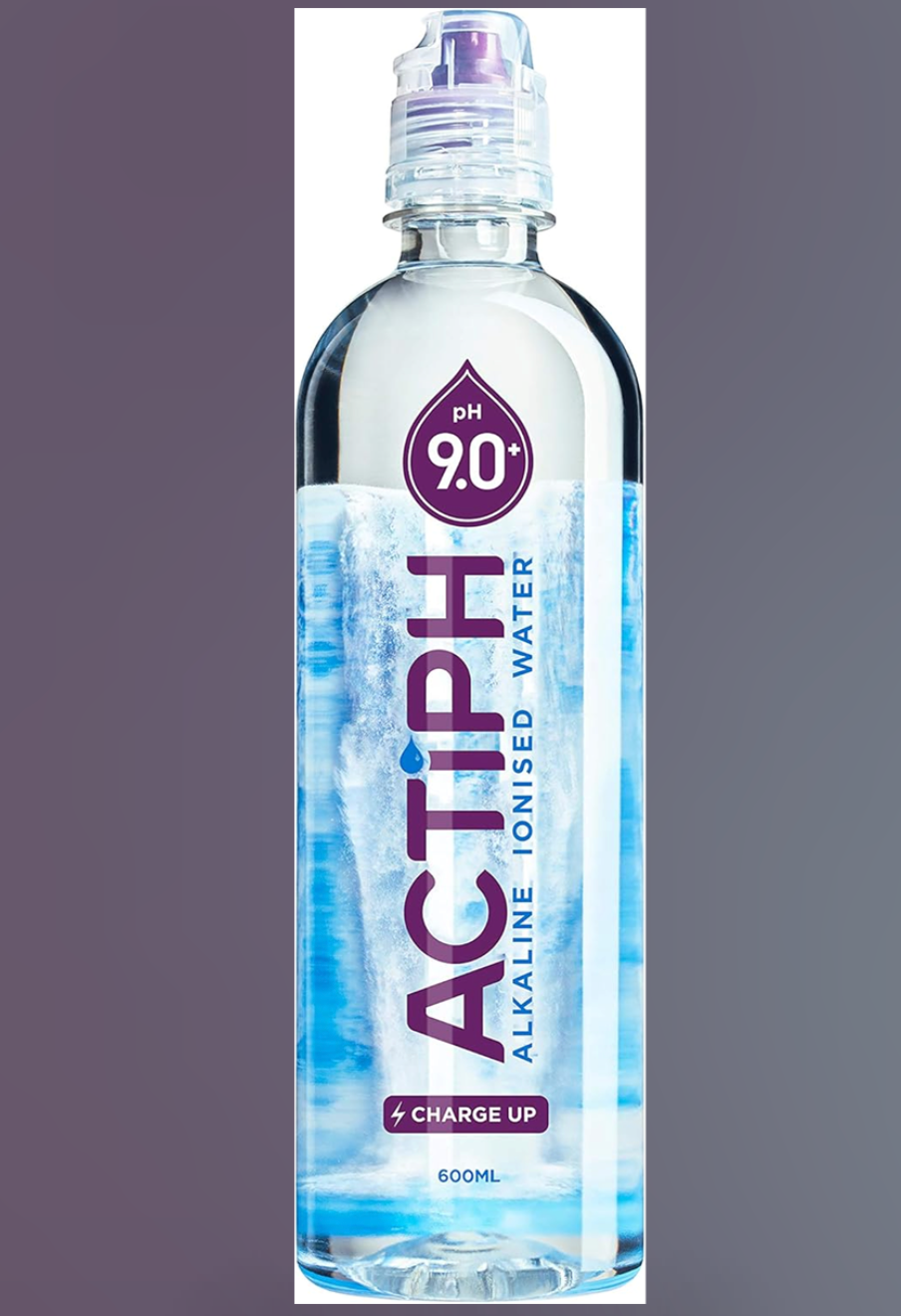 Actiph Alkaline Ionised Water 12x600ml