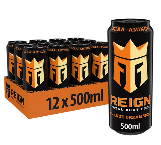 REIGN Total Body Fuel 12x500ml Orange Dreamsicle