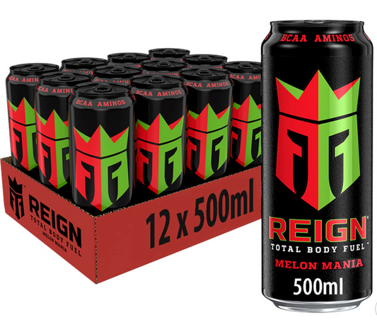 REIGN Total Body Fuel 12x500ml Melon Mania