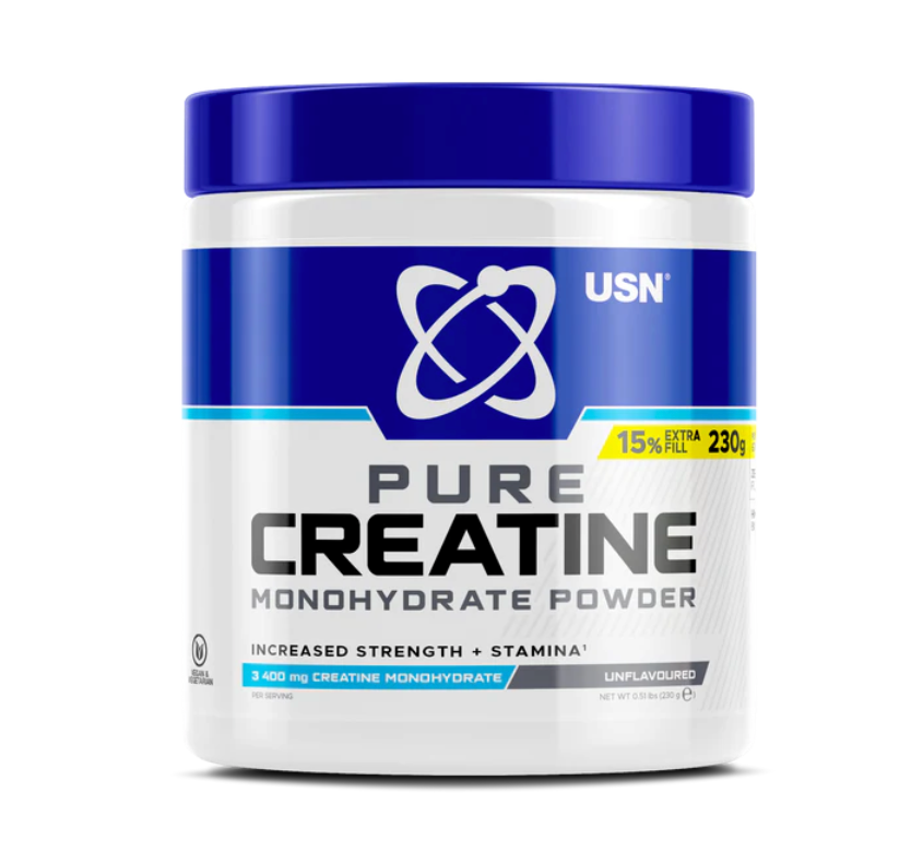USN Creatine Micronized Monohydrate 230g Unflavoured