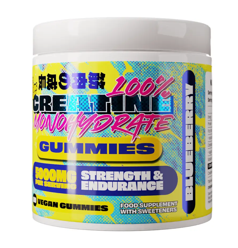 Chaos Crew Creatine Gummies 120Softgels Blueberry