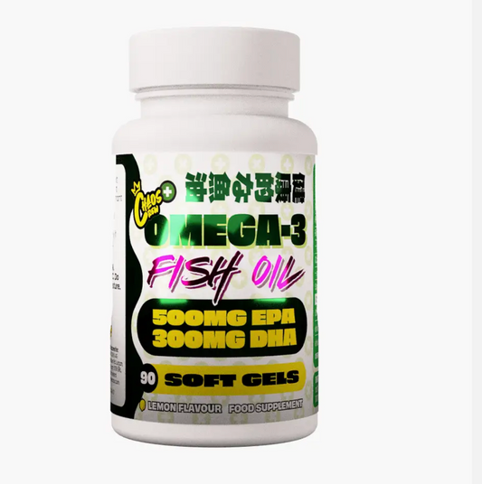 Chaos Crew Omega-3 Fish Oil 90Softgels Lemon