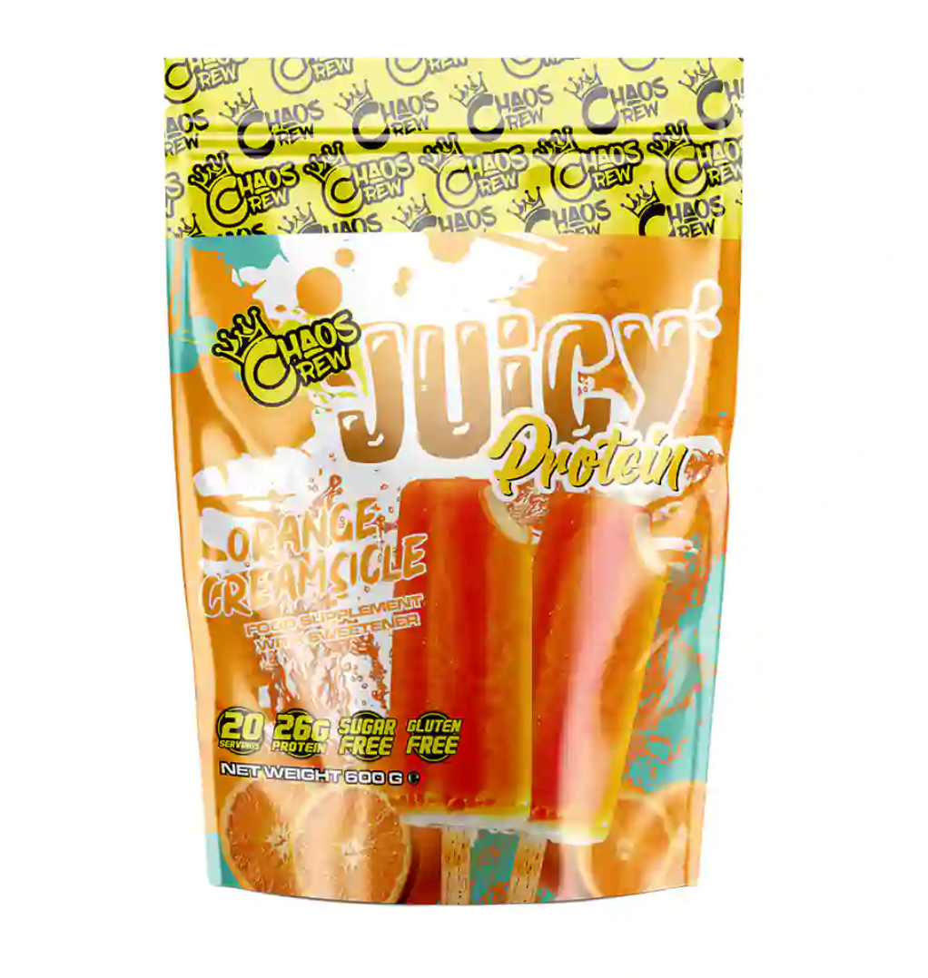 Chaos Crew Juicy Protein 600g Orange Creamsicle