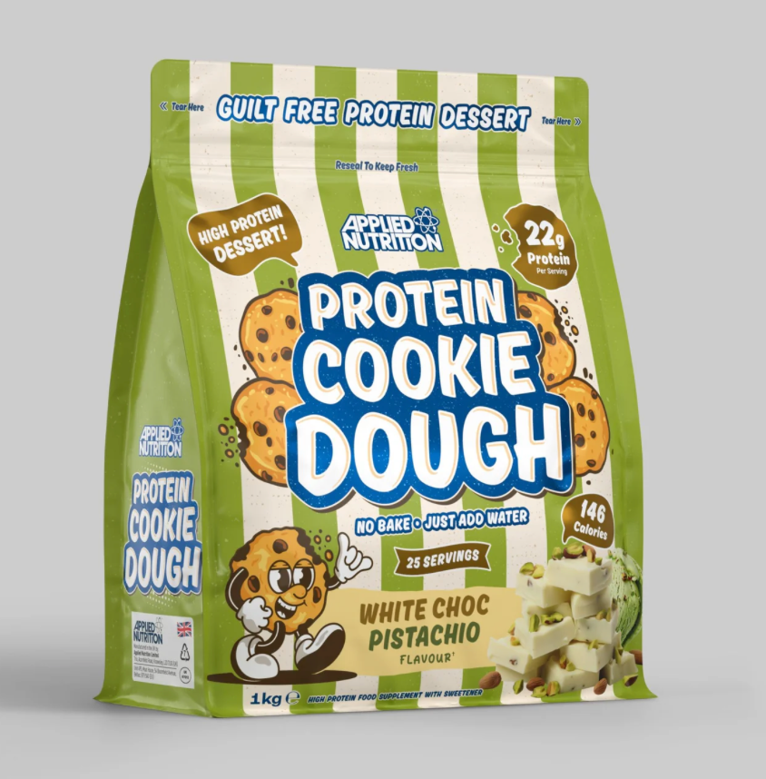 Applied Nutrition Protein Cookie Dough 1kg White Choc Pistachio