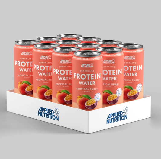 Applied Nutrition Sparkling Protein Water 12x330ml Tropical Burst