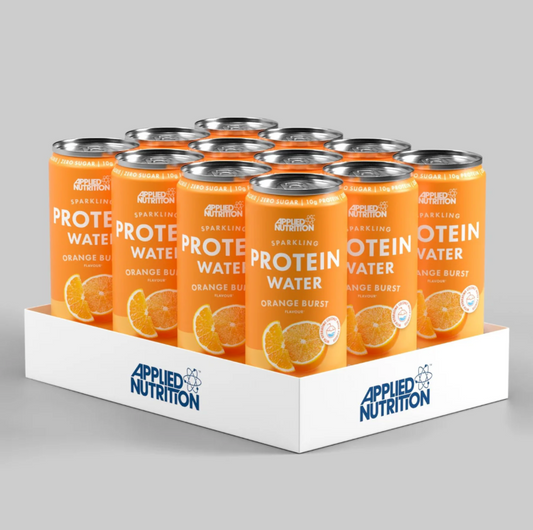 Applied Nutrition Sparkling Protein Water 12x330ml Orange Burst
