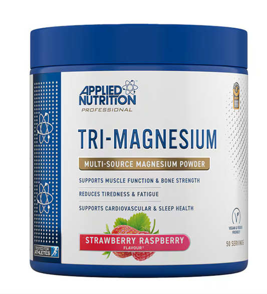 Applied Nutrition Tri-Magnesium Powder 200g Strawberry & Raspberry