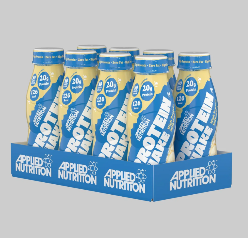 Applied Nutrition High Protein Shake 8x330ml Vanilla Ice Cream