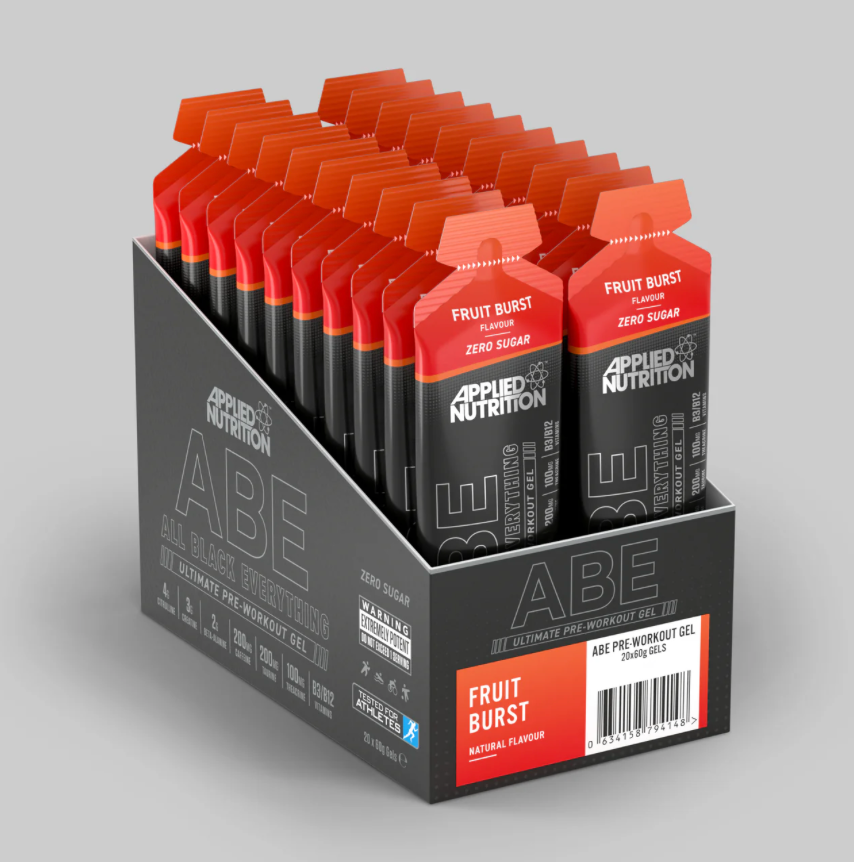 Applied Nutrition ABE (All Black Everything) Pre Workout Gel 20x60g Fruit Burst