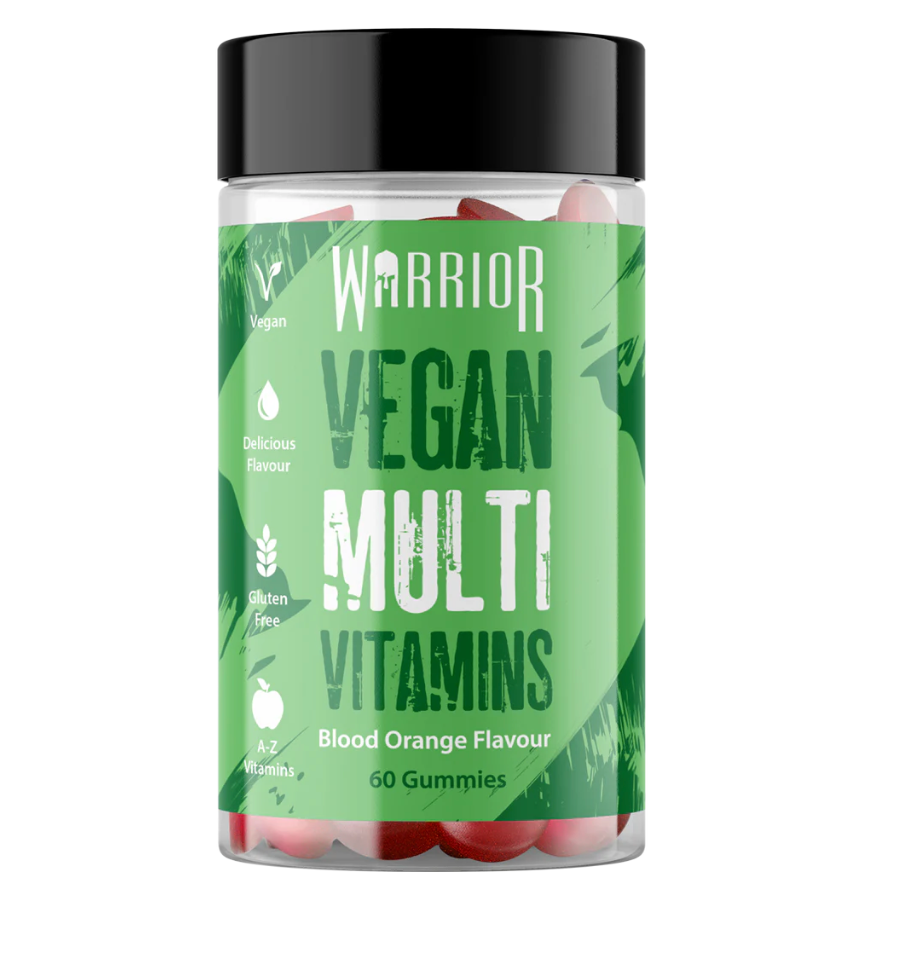 Warrior Vegan Multi-Vit Gummies 60 Gummies Orange