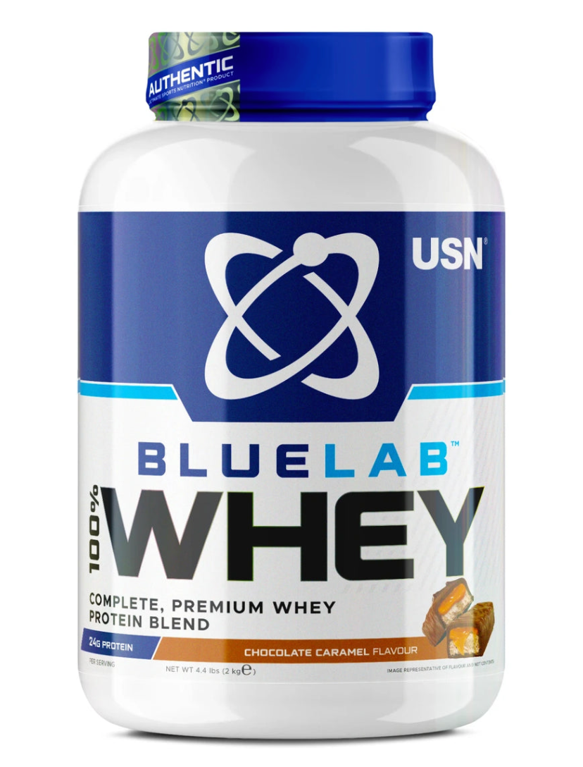 USN Blue Lab Whey 2kg Caramel Chocolate