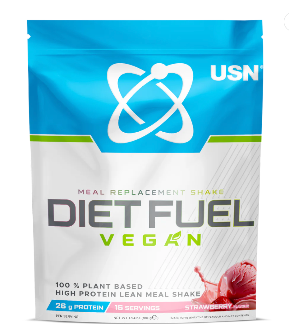 USN Diet Fuel Vegan 880g Strawberry