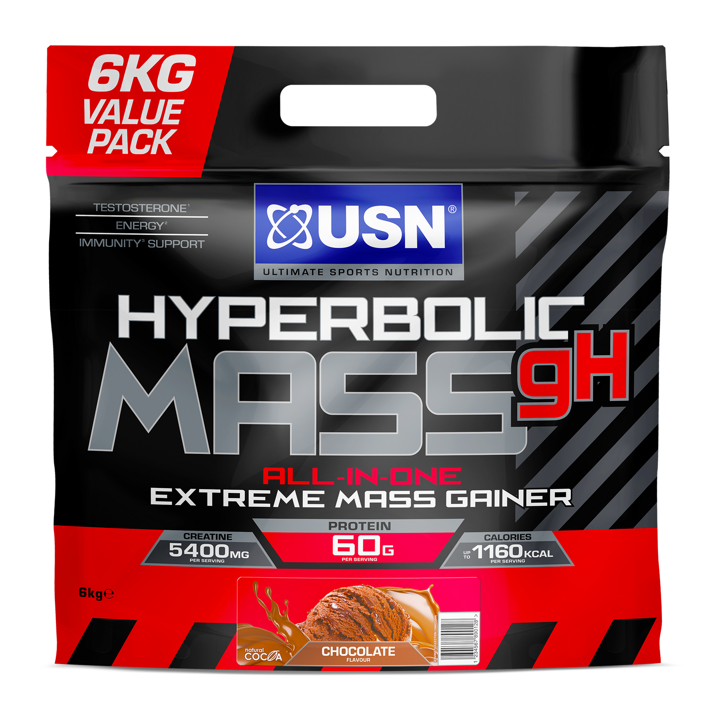 USN Hyperbolic Mass 6kg Chocolate