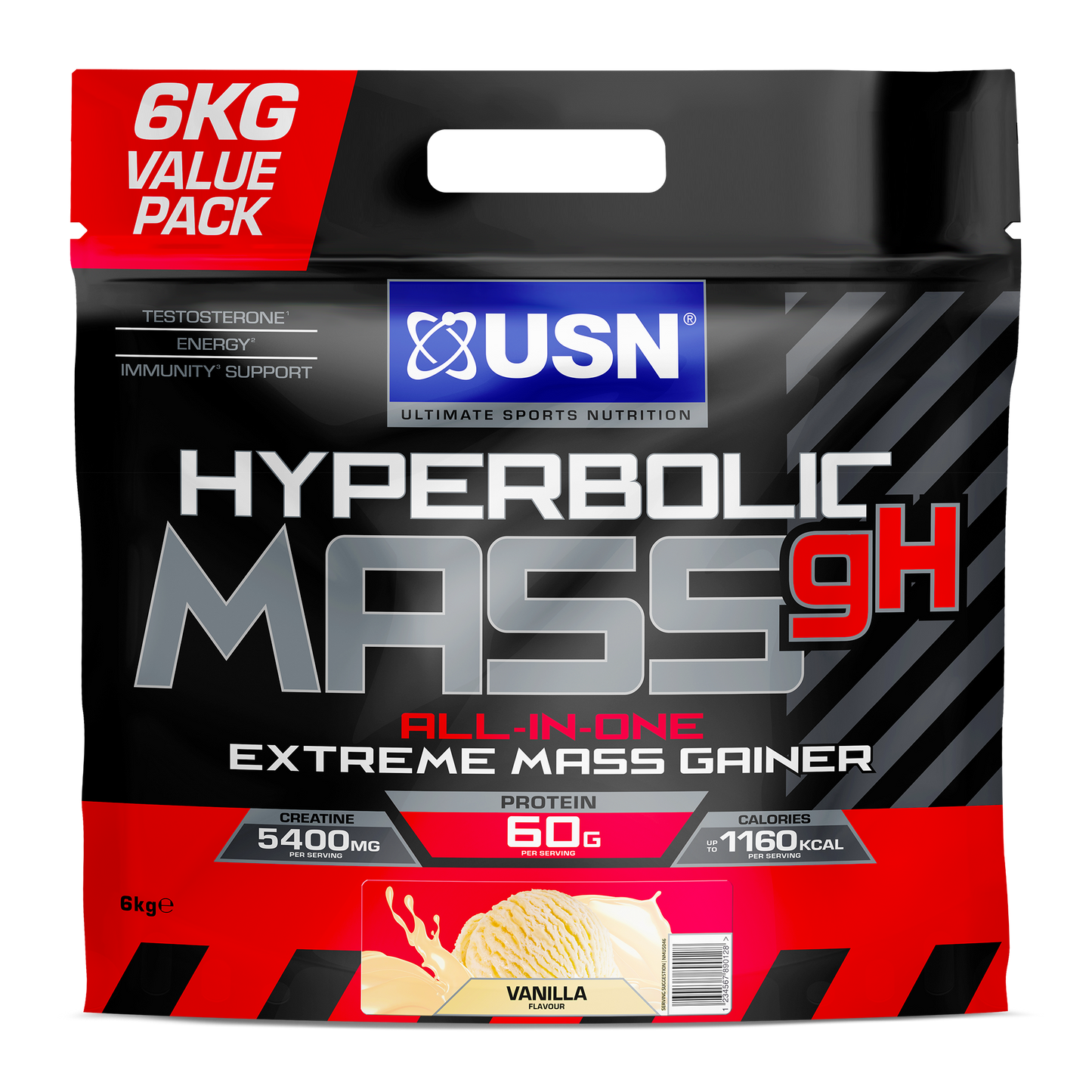 USN Hyperbolic Mass 6kg Vanilla