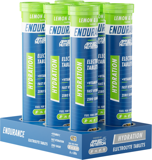 Applied Nutrition Effervescent Electrolyte Tabs 6x20 Tabs Lemon & Lime