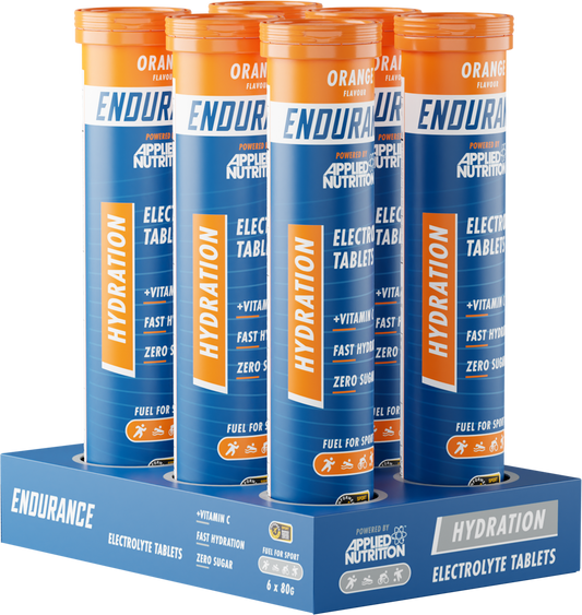 Applied Nutrition Effervescent Electrolyte Tabs 6x20 Tabs Orange