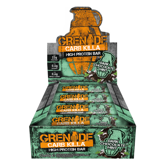 Grenade Protein Bar 12x60g Dark Choc Mint