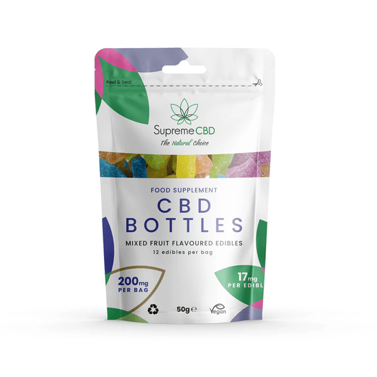 Supreme CBD CBD Gummies Grab Bag (200mg) 50g Bottles/Multi Fruit