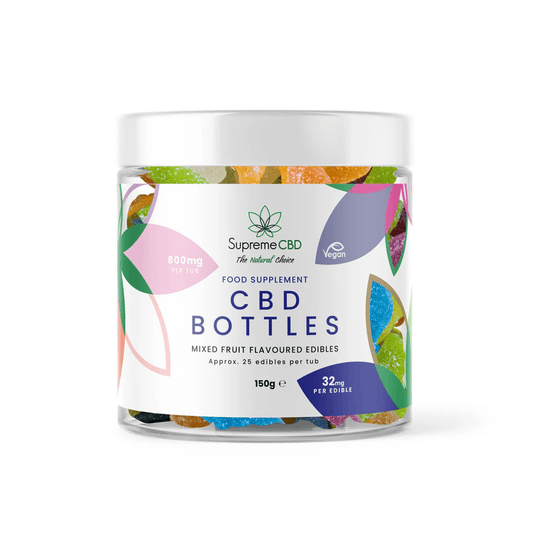 Supreme CBD CBD Gummy Tub  (800mg) 150g Bottles