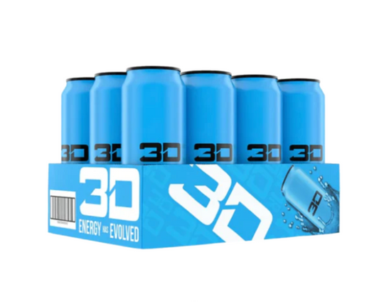 3D Energy Drink 12x473ml Blue (Berry)