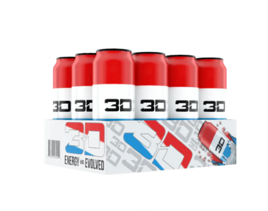 3D Energy Drink 12x473ml Liberty Pop