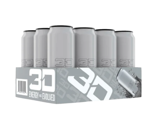 3D Energy Drink 12x473ml Silver (Strawberry Lemonade)