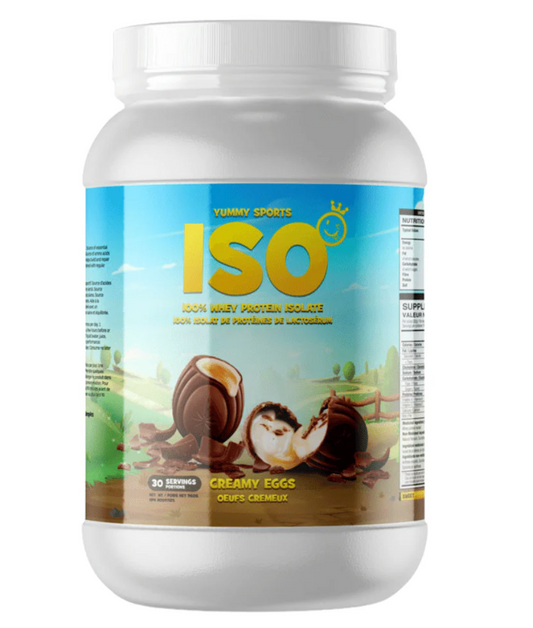 Yummy Sports ISO Tub 30 Serv 960g Creamy Eggs