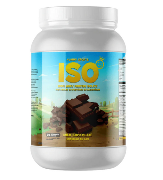 Yummy Sports ISO Tub 30 Serv 960g Milk Chocolate