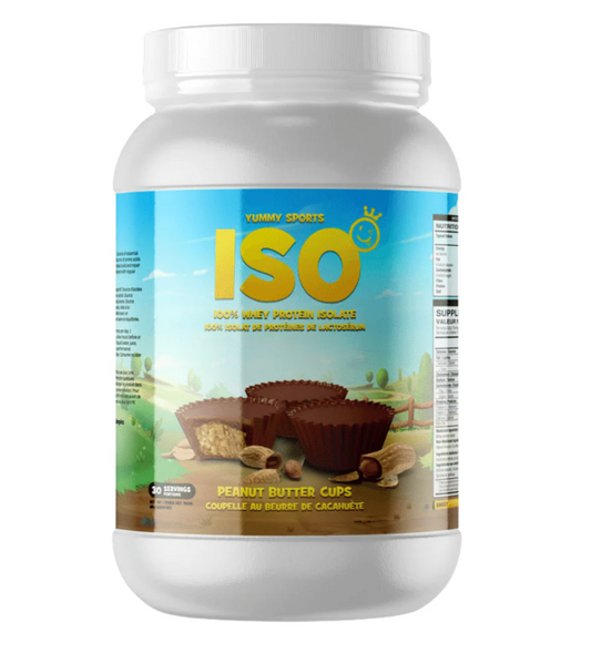Yummy Sports ISO Tub 30 Serv 960g Peanut Butter Cups