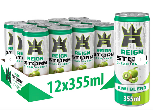 REIGN Storm 12x355ml Kiwi Blend