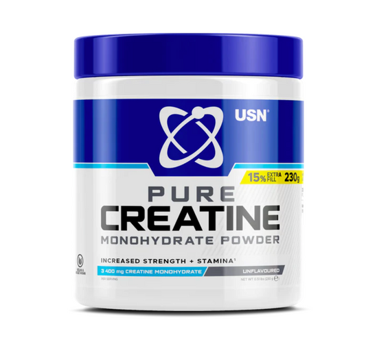 USN Creatine Micronized Monohydrate 230g Unflavoured