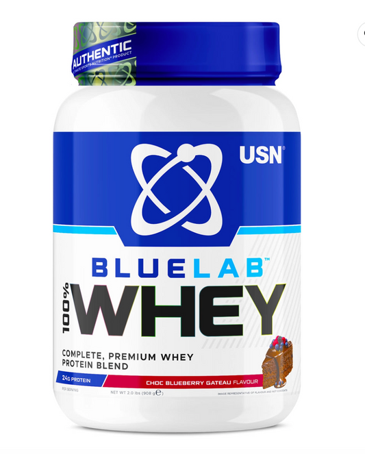 USN Blue Lab Whey 2kg Chocolate Blueberry Gateau