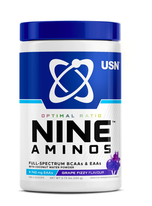 USN Nine Aminos 330g Grape Fizzy Pop