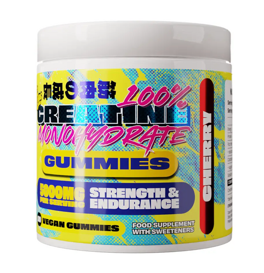 Chaos Crew Creatine Gummies 120 Softgels Cherry