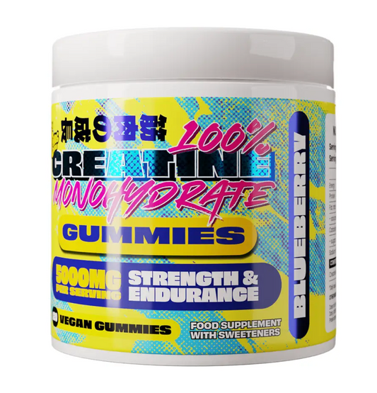 Chaos Crew Creatine Gummies 120Softgels Blueberry