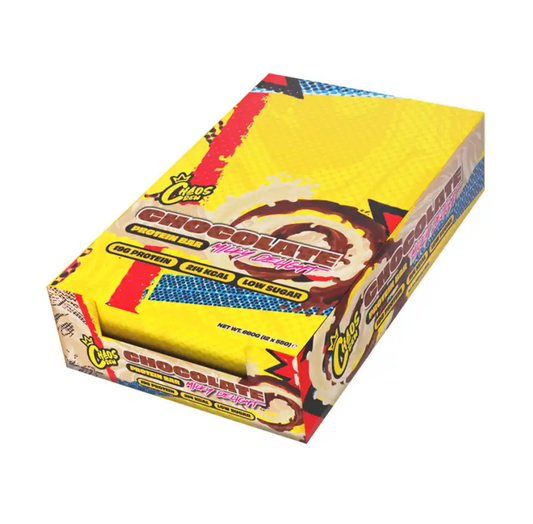 ChaosCrew Protein Bar 12x55g Chocolate Milky Delight