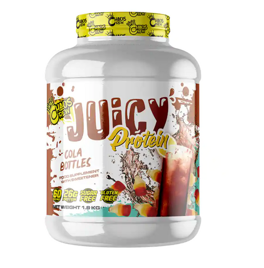 Chaos Crew Juicy Protein 1.8kg Cola Bottles