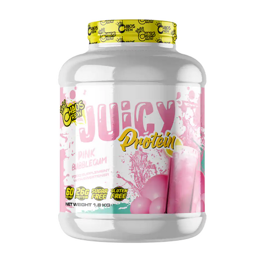 Chaos Crew Juicy Protein 1.8kg Pink Bubblegum