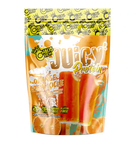 Chaos Crew Juicy Protein 600g Orange Creamsicle