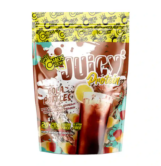 Chaos Crew Juicy Protein 600g Cola Bottles