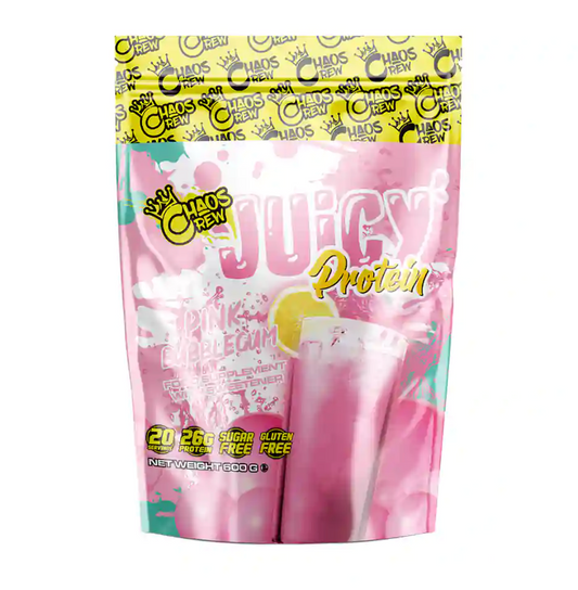 Chaos Crew Juicy Protein 600g Pink Bubblegum