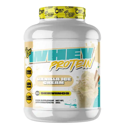 Chaos Crew Whey Protein 2kg Vanilla Ice Cream