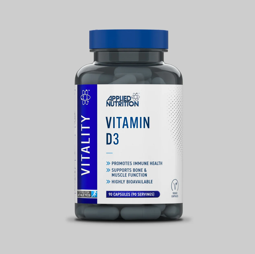 Applied Nutrition Vitamin D3 90 Veg Caps