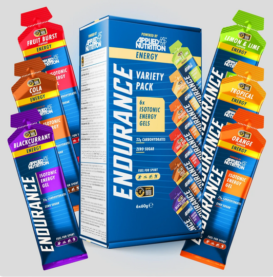 Applied Nutrition Endurance Energy Gel Variety Pack 6x60g Variety