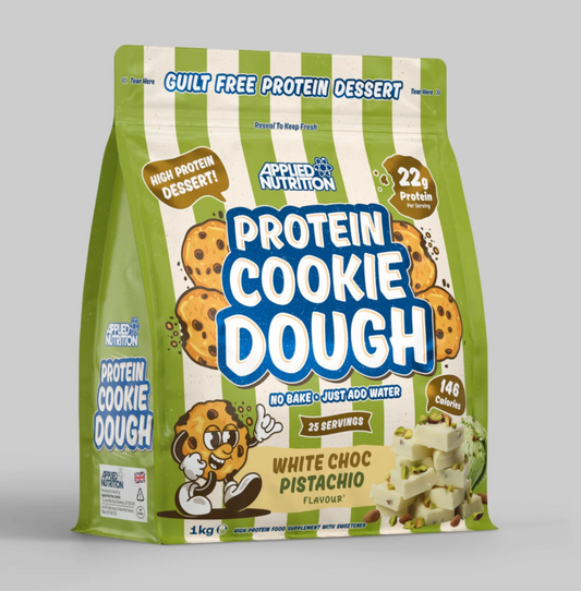 Applied Nutrition Protein Cookie Dough 1kg White Choc Pistachio
