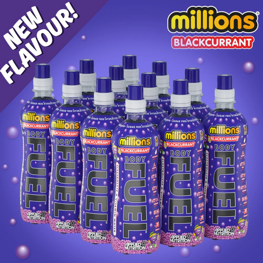 Applied Nutrition Body Fuel Electrolyte Water 12x500ml Millions Blackcurrant