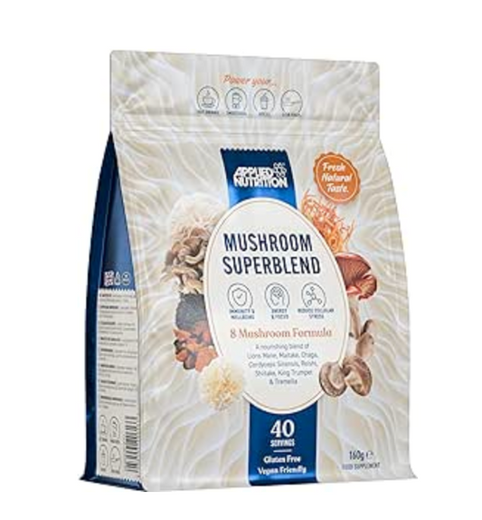 Applied Nutrition Mushroom Superblend 160g Unflavoured