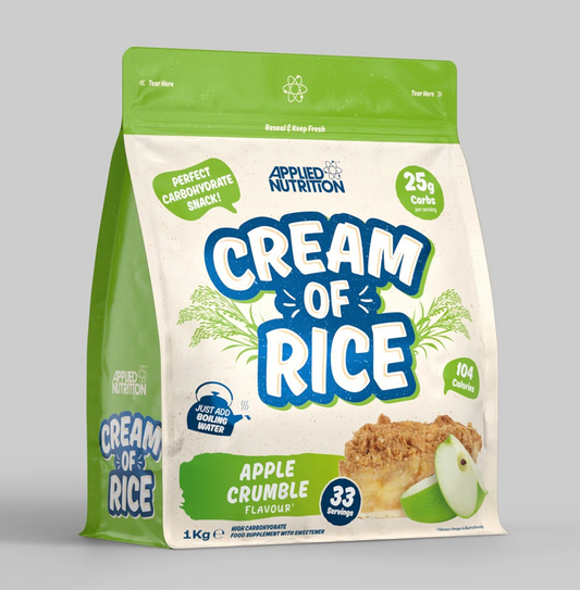 Applied Nutrition Cream Of Rice 1kg Apple Crumble