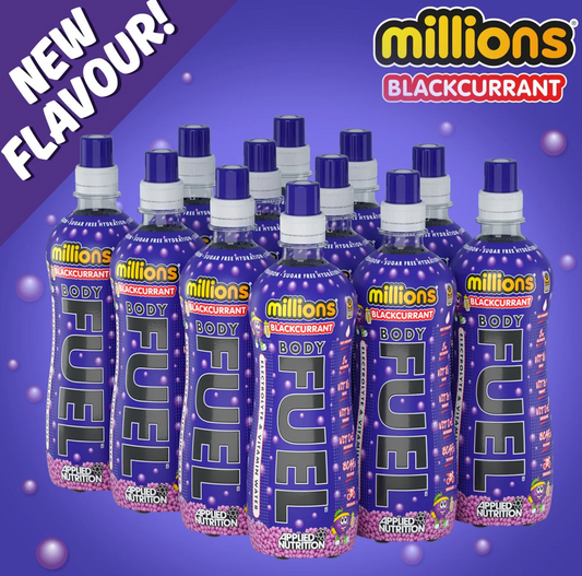 Applied Nutrition Body Fuel Electrolyte Water 12x500ml Millions Raspberry